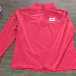 Red Men's Budweiser Top
